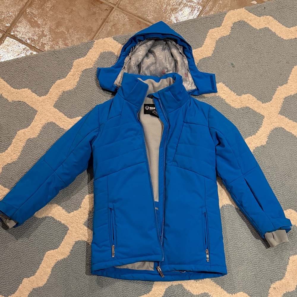 Sunice Vibrant Blue Kids Ski Jacket